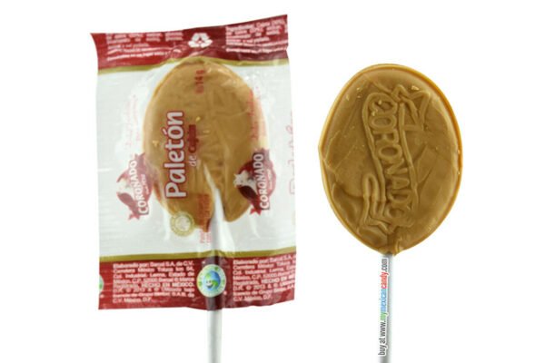 Coronado Paleta de Tira - Milk Caramel Lollipop (10 ct Bag) - Image 2