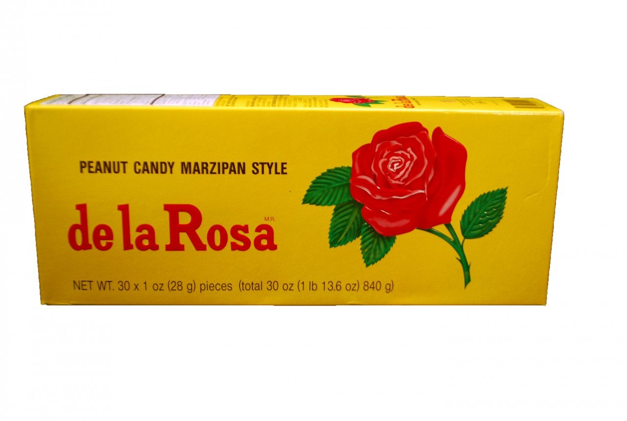 De La Rosa Mazapan – Peanut Marzipan Candy (30 ct Box)