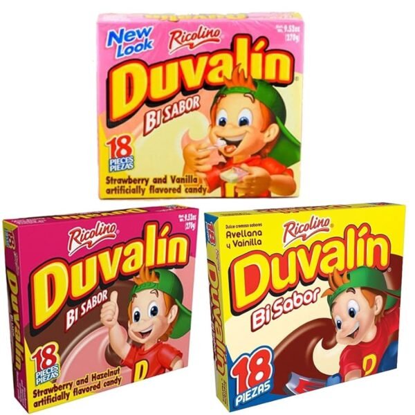 Duvalin - Hazelnut & Vanilla Cream Candy (18 ct Box) - Image 3