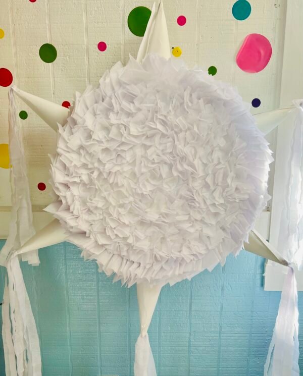 Round piñata with 6 cones 17” - Image 14