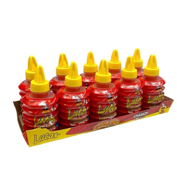 Lucas Gusano - Chamoy Flavor Liquid Candy (10 ct Box)