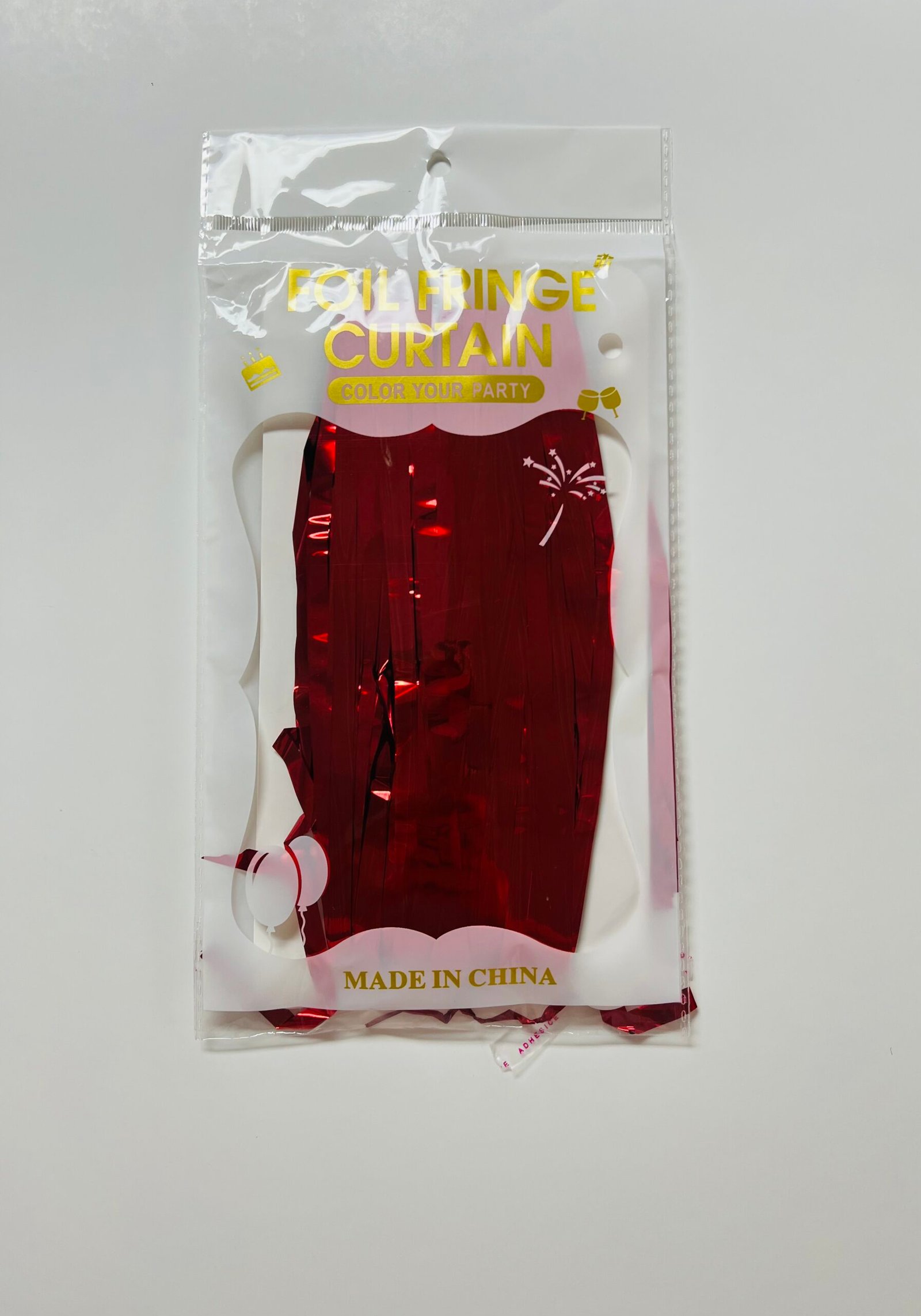 Shimmering Foil Fringe Backdrop (1 Curtain) - Image 2