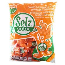 Anahuac Selz Soda - Salty Lemon Powder Candy (100 ct Bag)