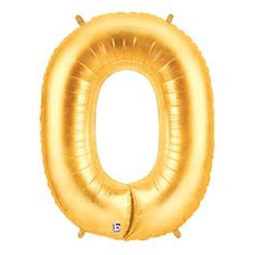Number 0 – Gold Balloon