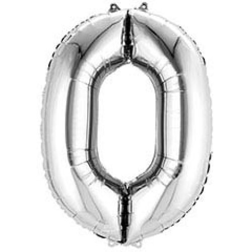 Number 0 – Silver Balloon