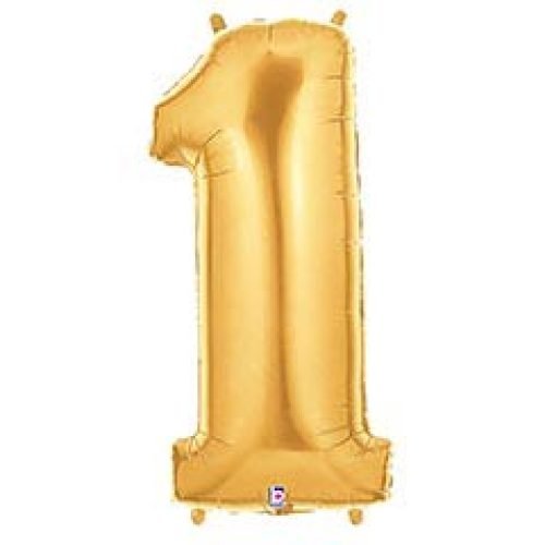 Number 1 – Gold Balloon