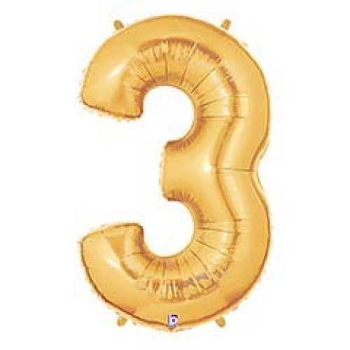Number 3 – Gold Balloon