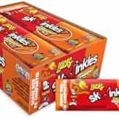 Lucas Salsagheti Sandia & Mango – Spicy Gummy Strips (12 ct Box)