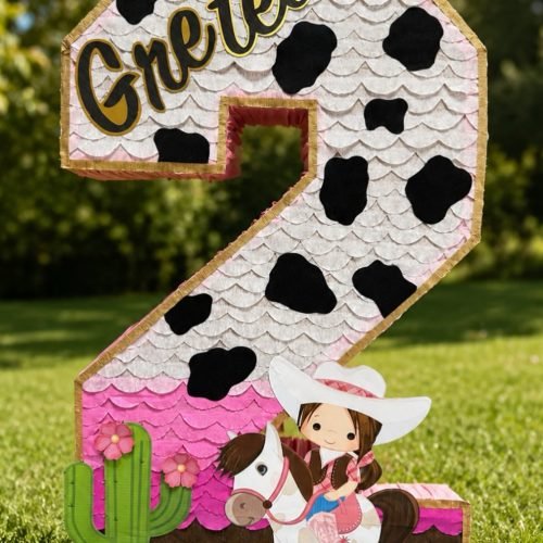 Number 2 Pinata Cowboy Girl