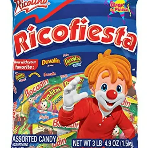 Ricolino Ricofiesta – Assorted Candy Mix (3.3 lbs Bag)