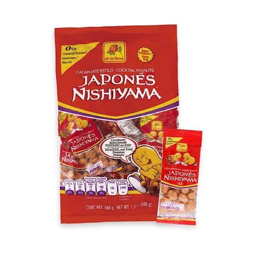 De La Rosa Cacahuate Japones – Japanese Style Peanuts (14 ct Bag)