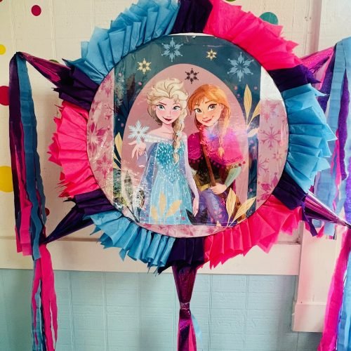 Elsa & Ana Piñata with 6 cones (17-inch)