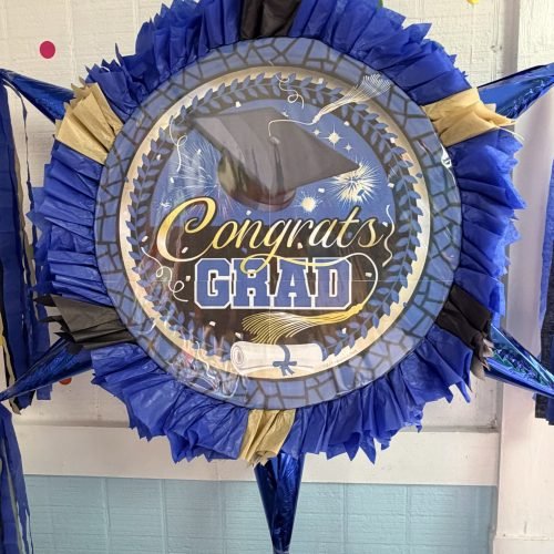 Graduation Piñata with 6 cones
