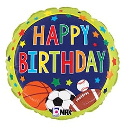 Happy Birthday Sports – Balloon