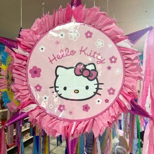 Hello Kitty Piñata with 6 cones (17-inch)