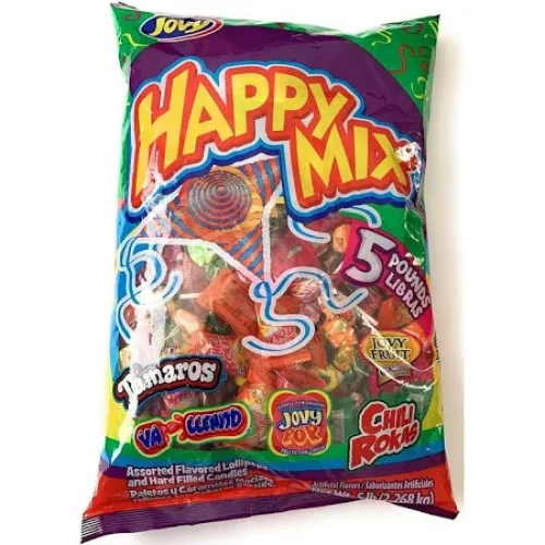 Jovy Happy Mix – Assorted Gummy Candy (5 lbs Bag)