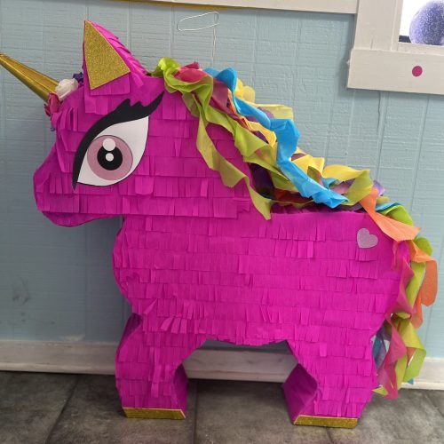 Pink Unicorn Piñata (32-inch)
